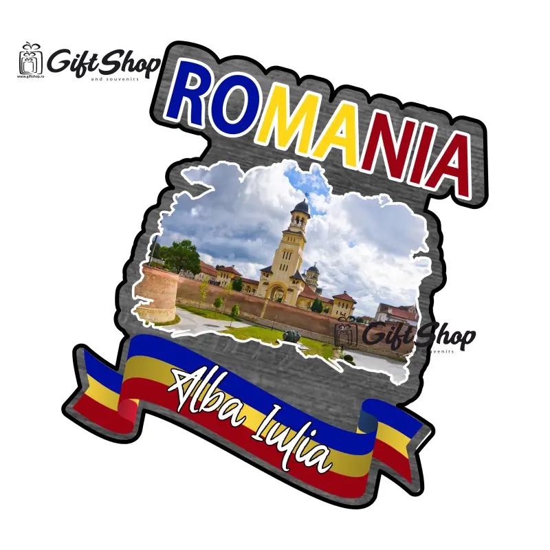 Alba iulia, romania, magnet frigider  mgs165